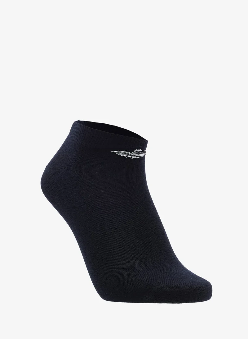 EMPORIO ARMANI  3 Pack Of Logo Ankle Socks for Men | Best Price UAE